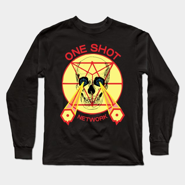 Satanic Panic Long Sleeve T-Shirt by One Shot Podcast